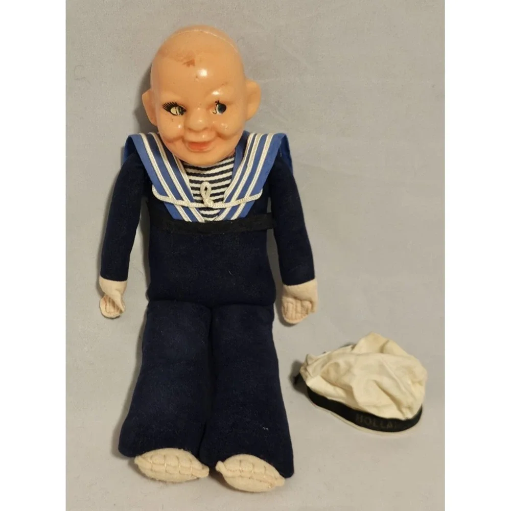 Vintage Sailor Doll Norah Wellings Jolly Boy Holland America Line Ship 11